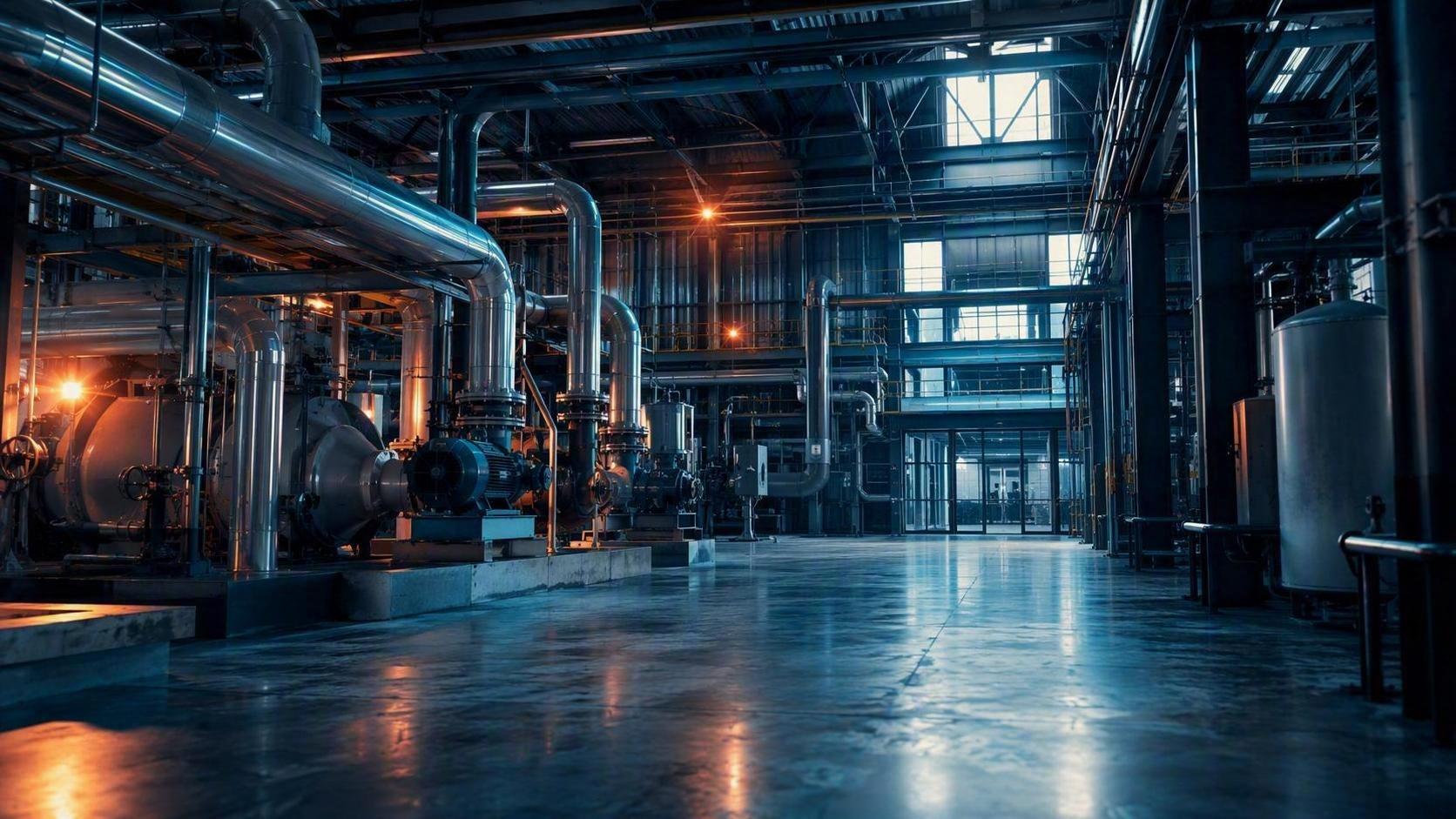Ambiente industrial, imagem ilustrativa da apresentação CASBEN